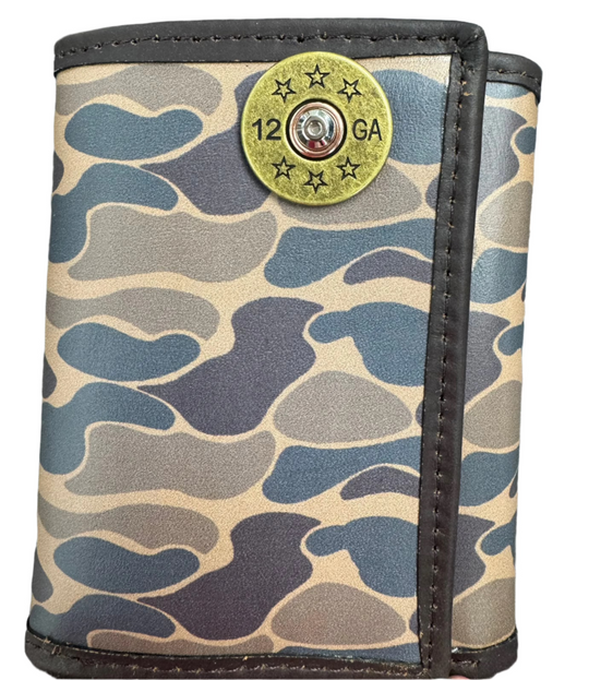 Zeppelin Old School Camo Trifold Wallet