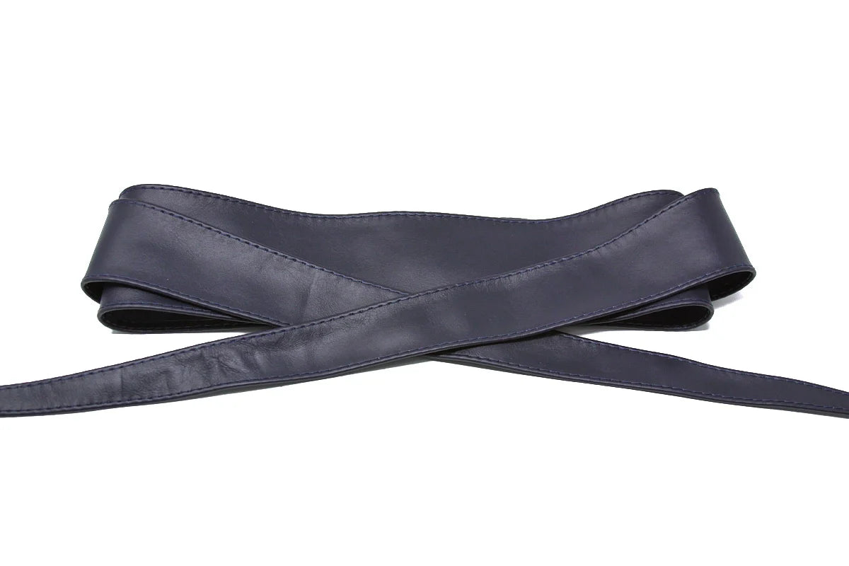 German Fuentes Leather Wrap Belt