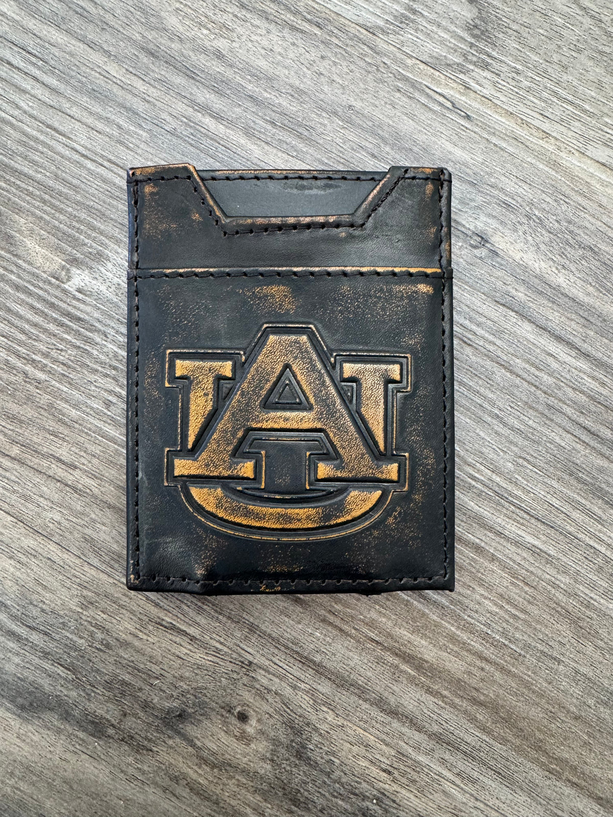 Zepplin Burnished Front Pocket Wallet