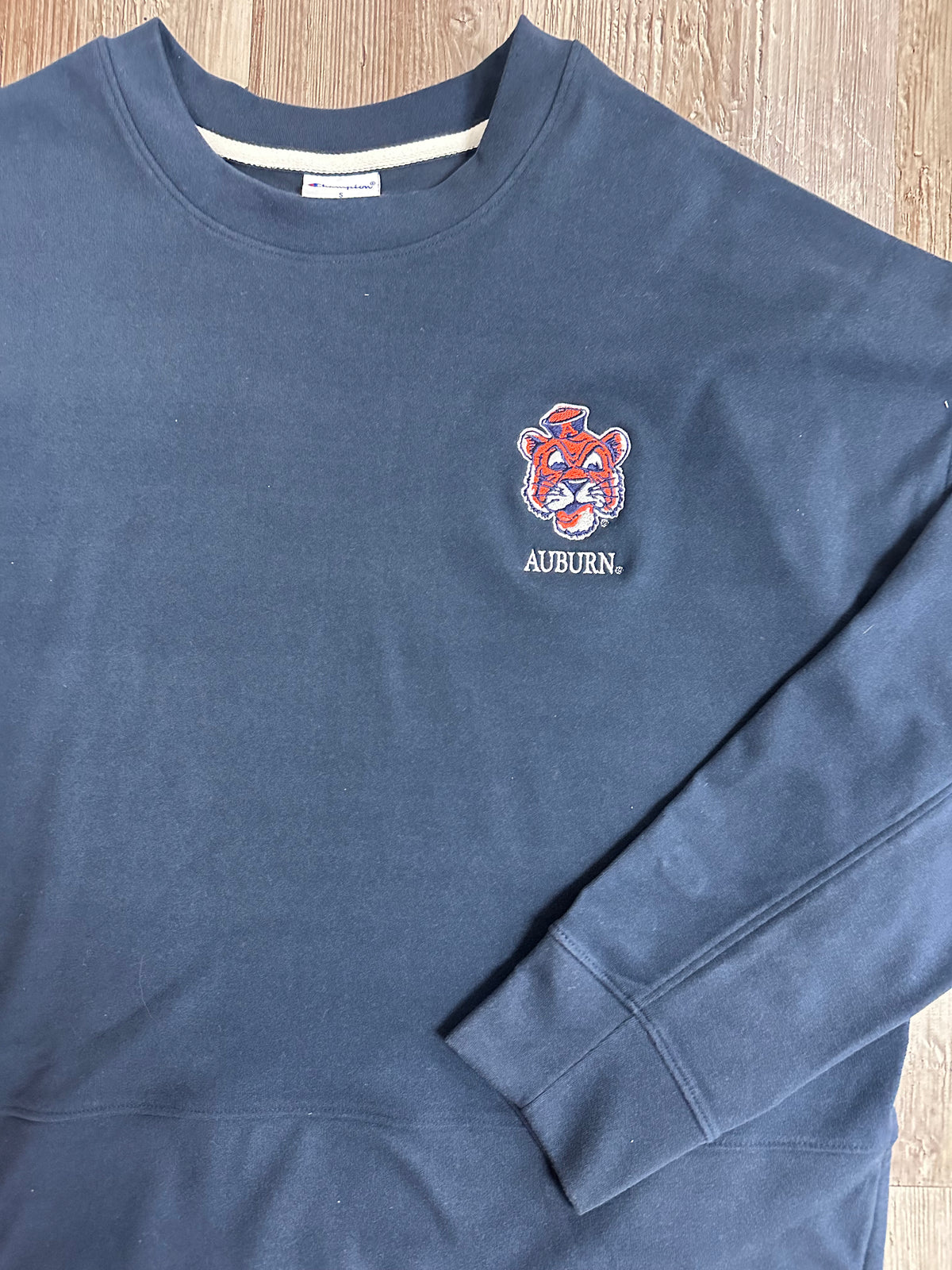 Aubie Suede Crewneck