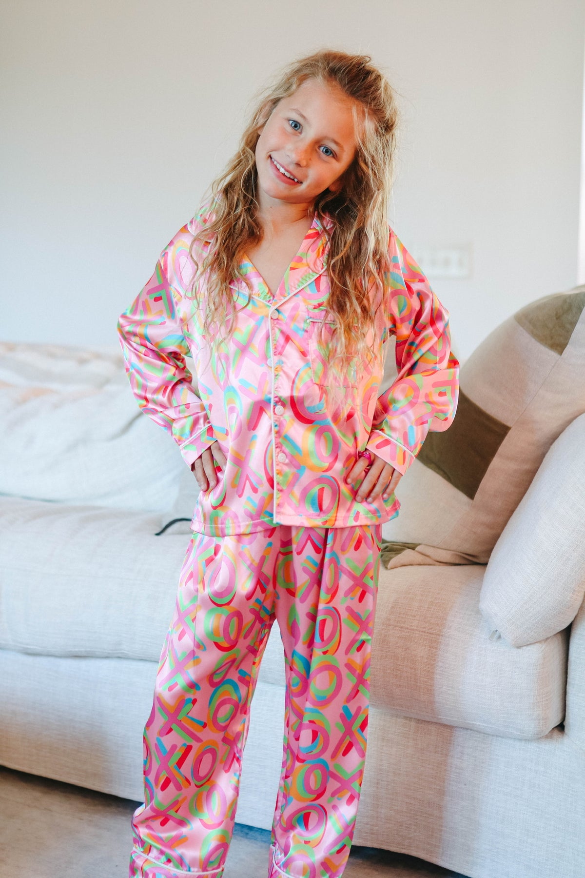 Girl&#39;s Silky PJ Pants