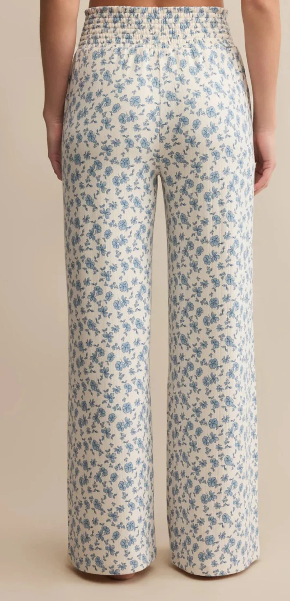 Z Supply Dawn Smocked Ditsy Pant