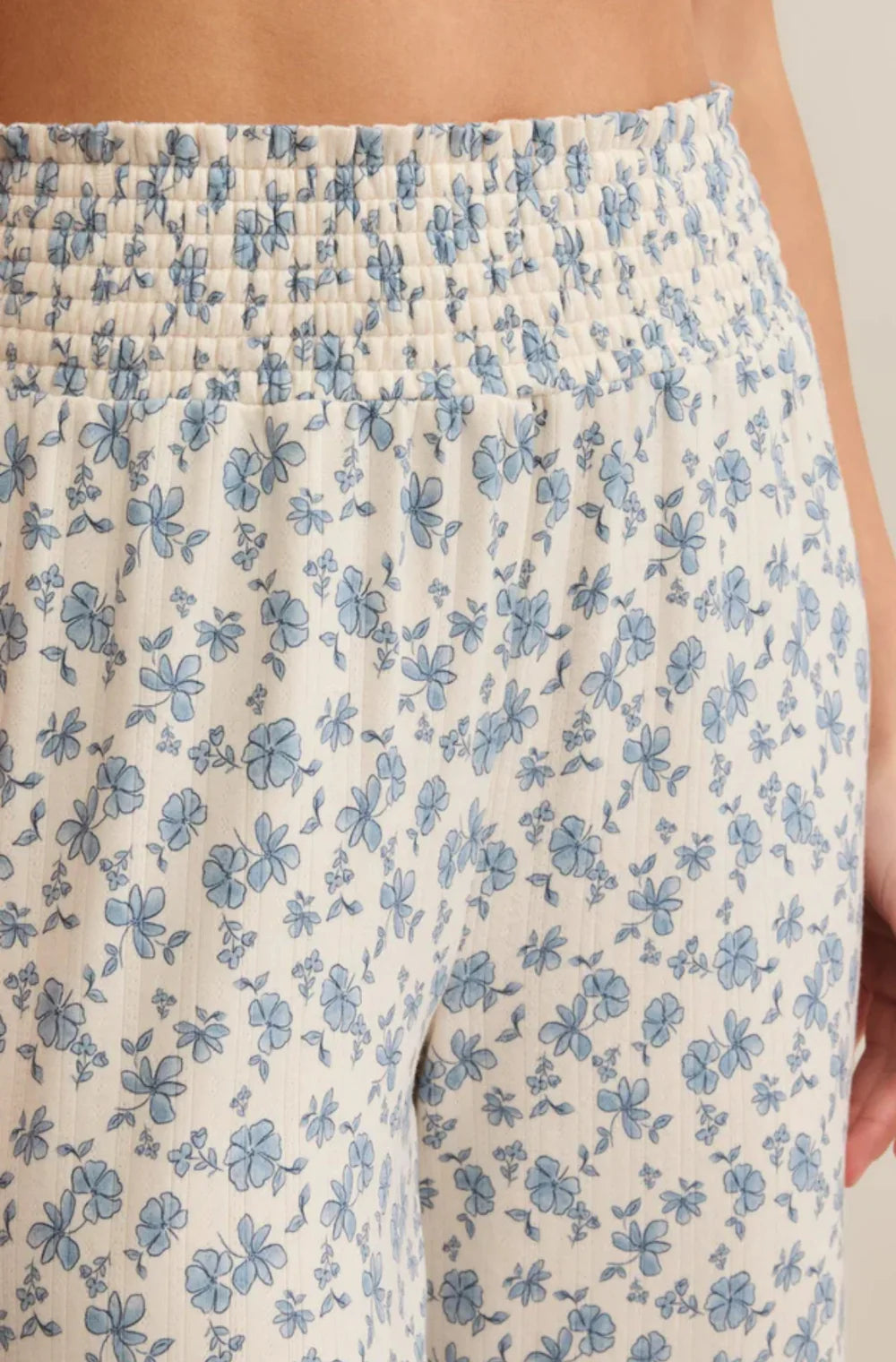 Z Supply Dawn Smocked Ditsy Pant