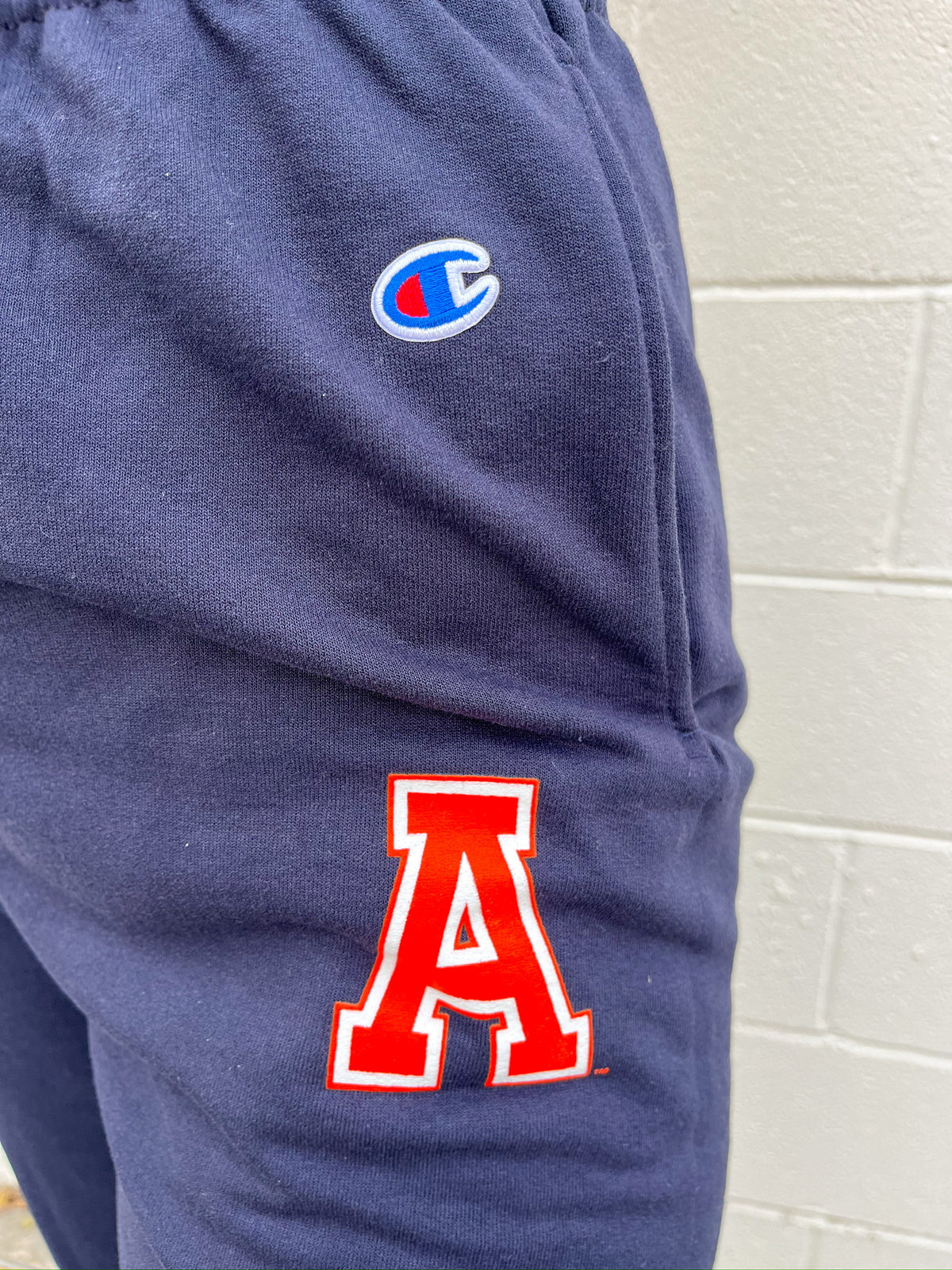 Champion Auburn Block A Logo Sweatpant