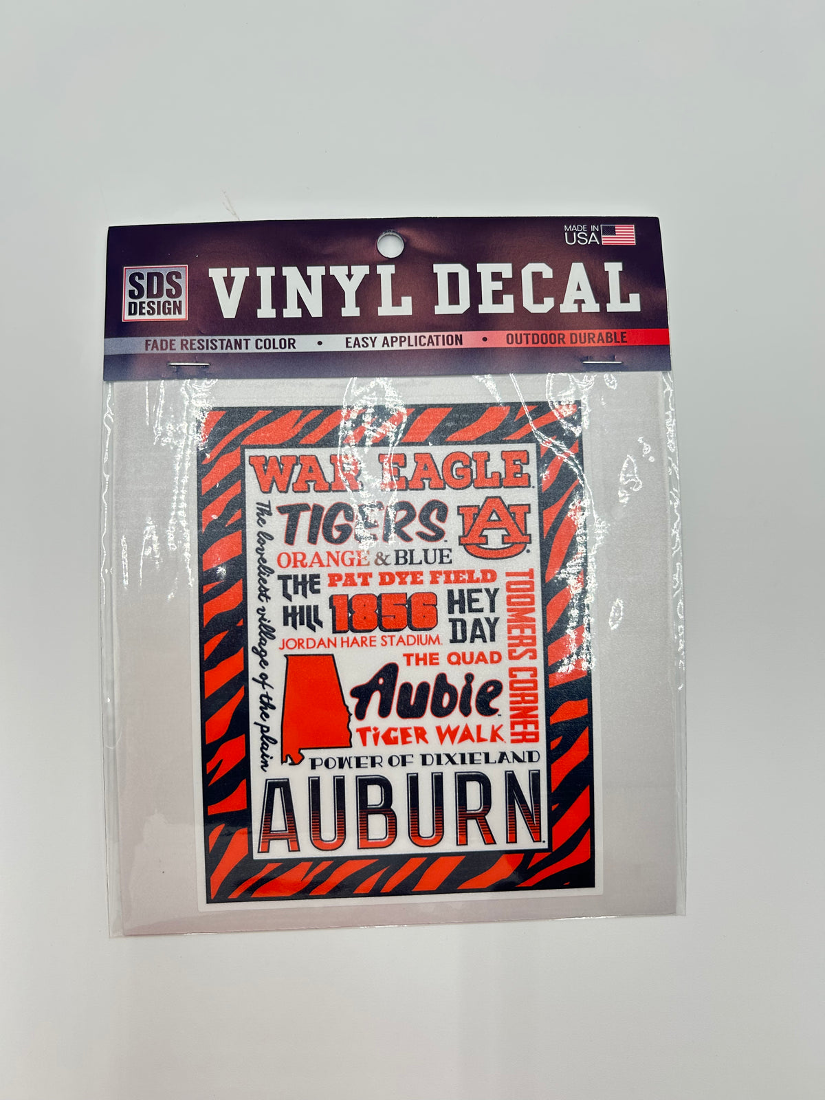 Collegiate 6" Stickers