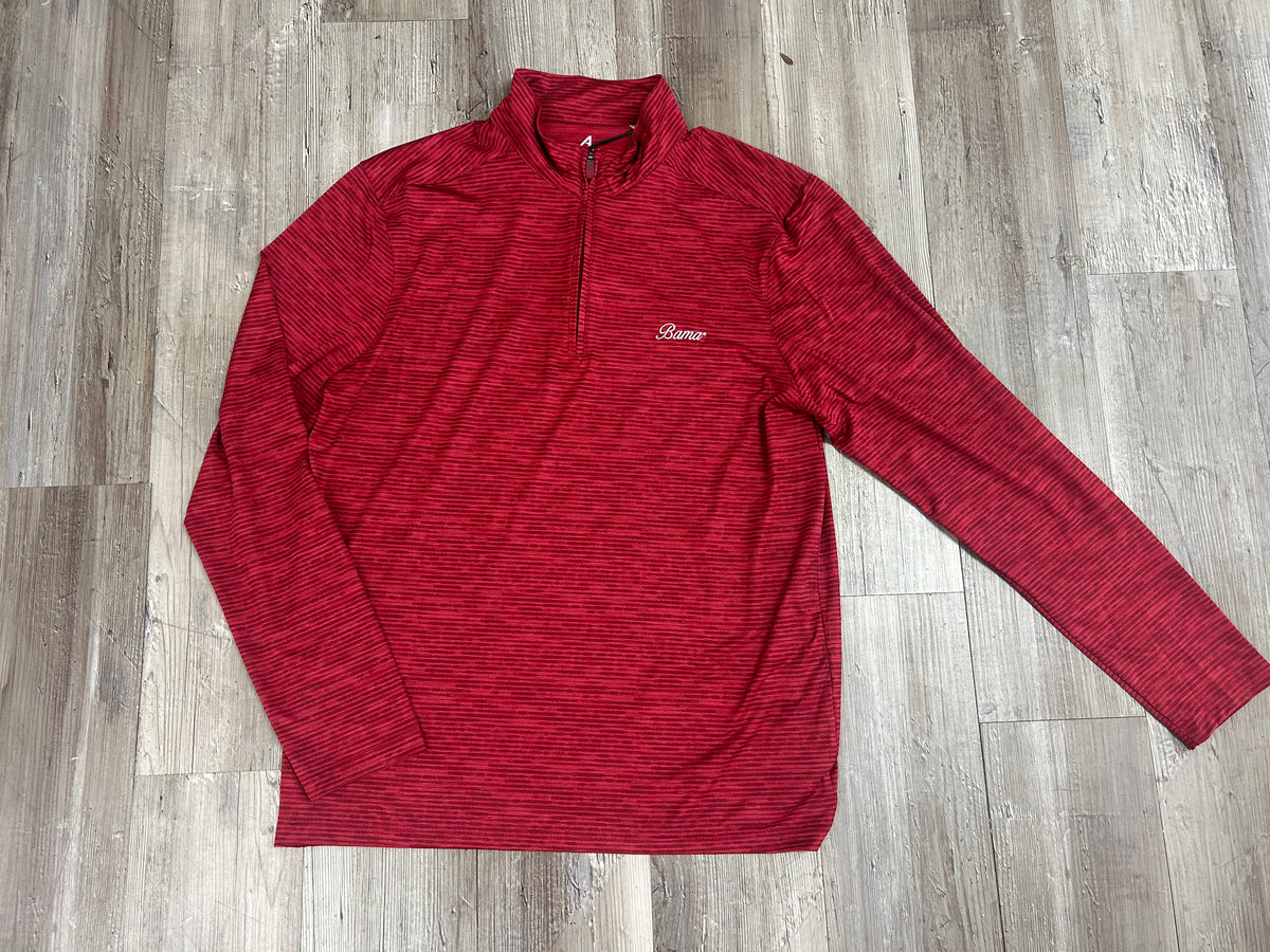 Antigua Determined &quot;Bama Script&quot; Quarter Zip