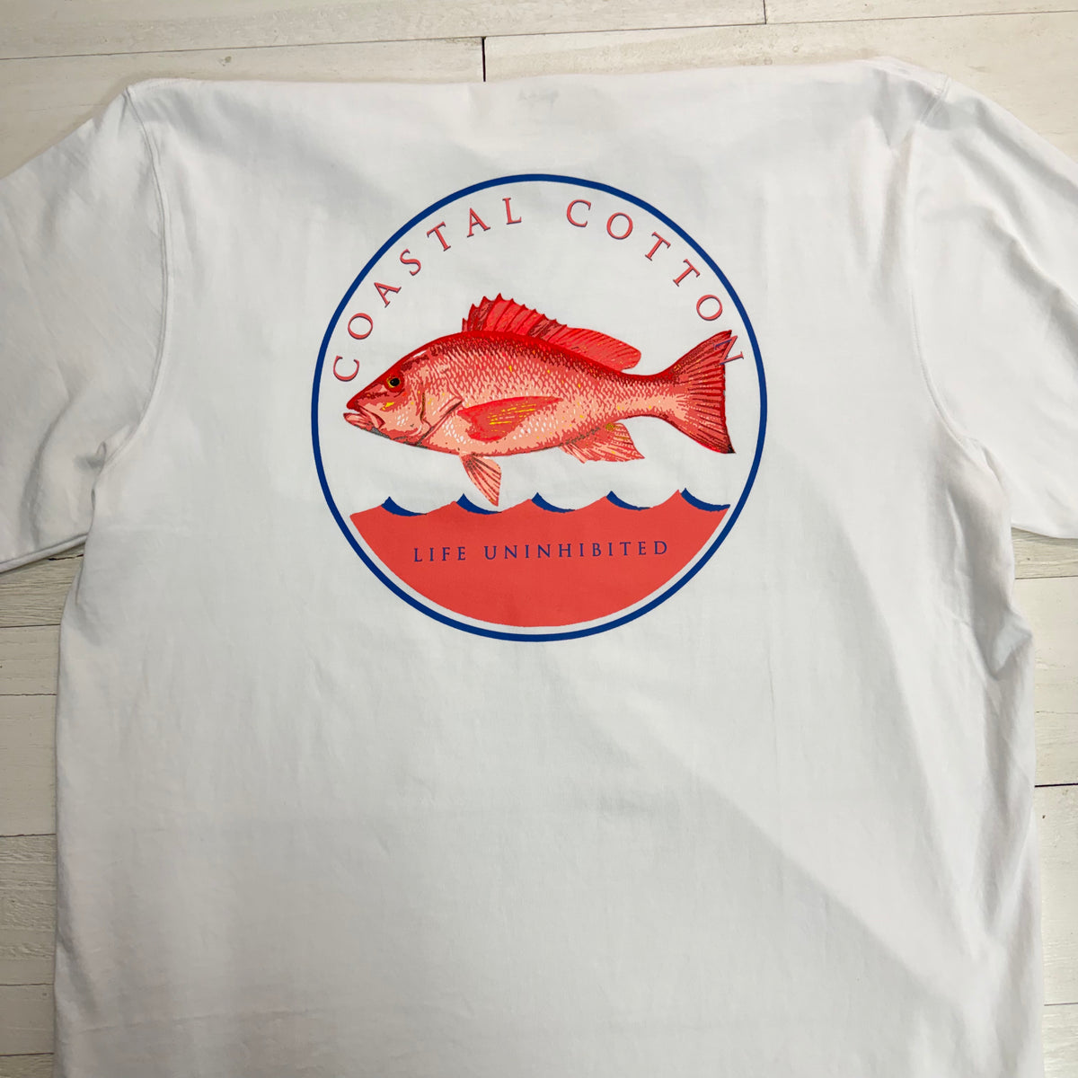 Coastal Cotton Red Snapper Tee