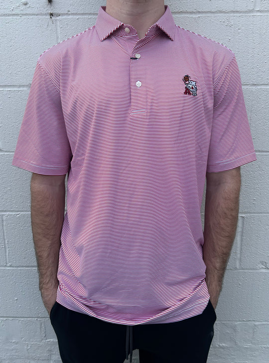 Turtleson Stripe Alabama Basketball Polo