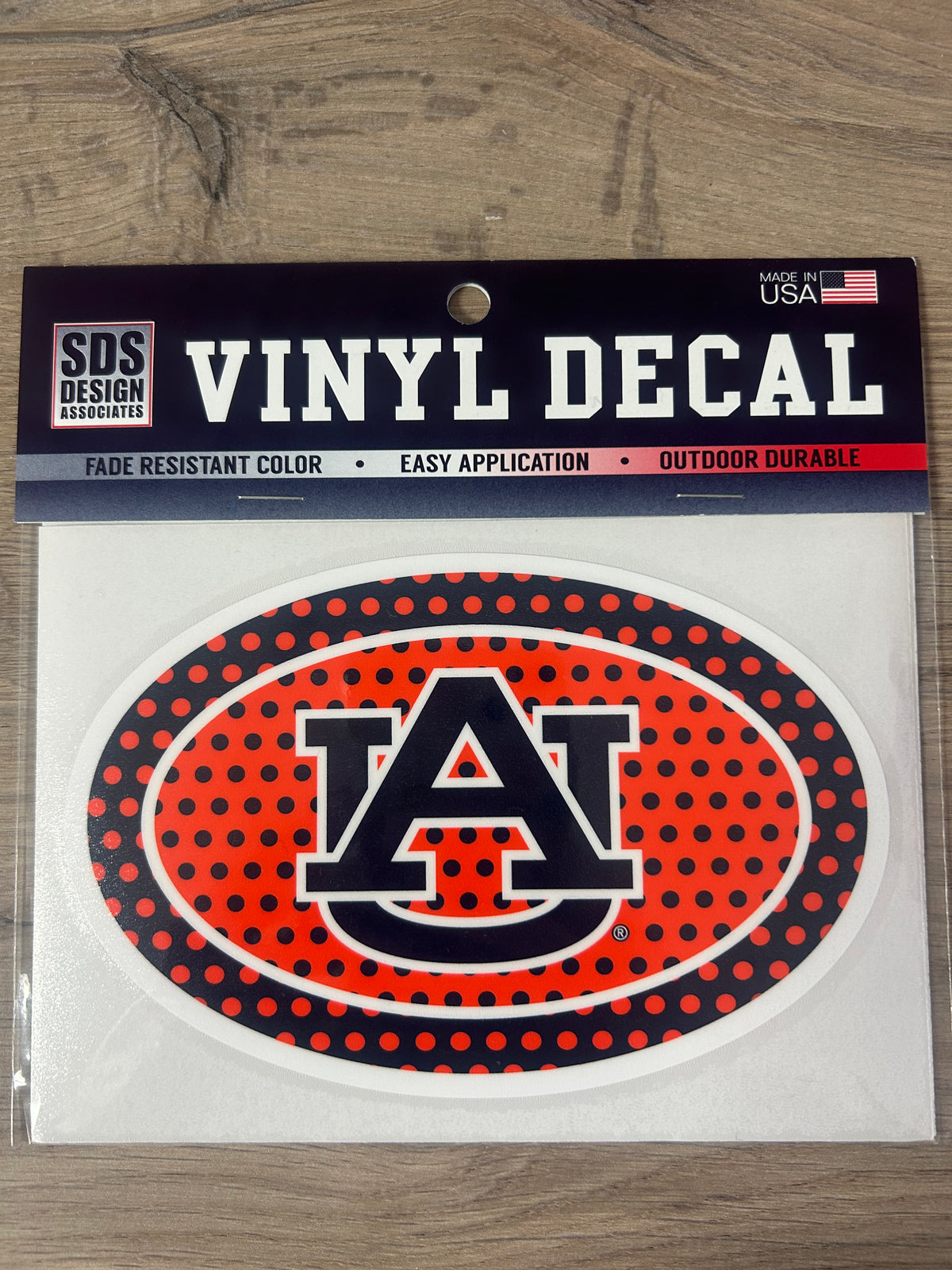Collgiate Loop Sticker Collegiate Oval 6