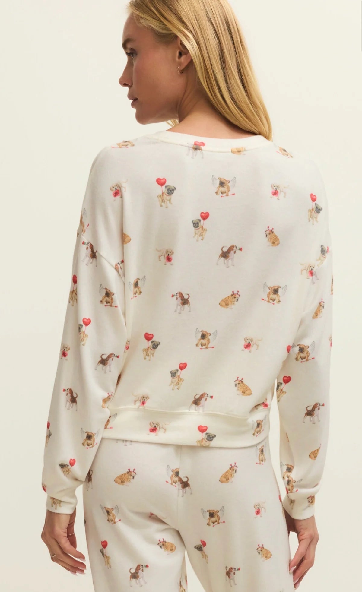 Z Supply Bisous Love Pup Top