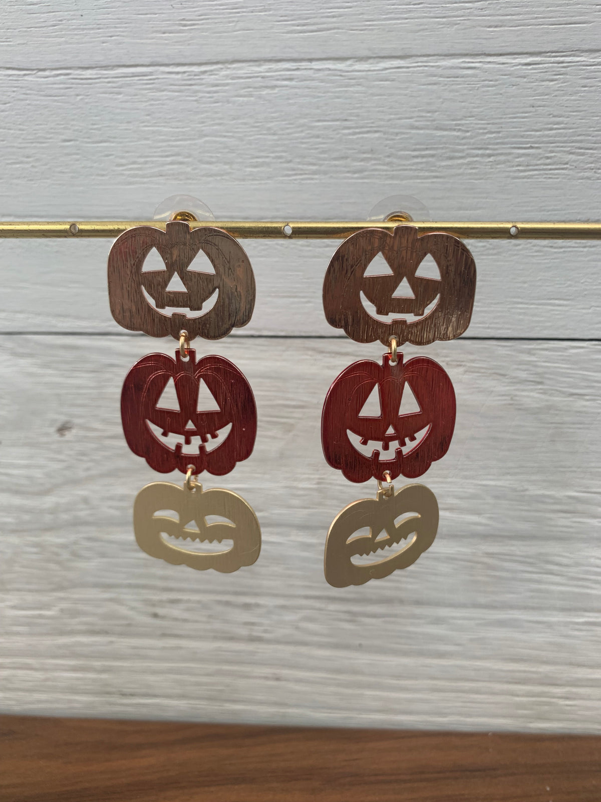 Multi Pumpkin Earrings