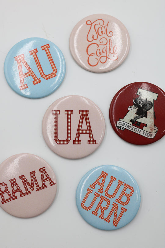 Scarlet & Gold Gameday Buttons