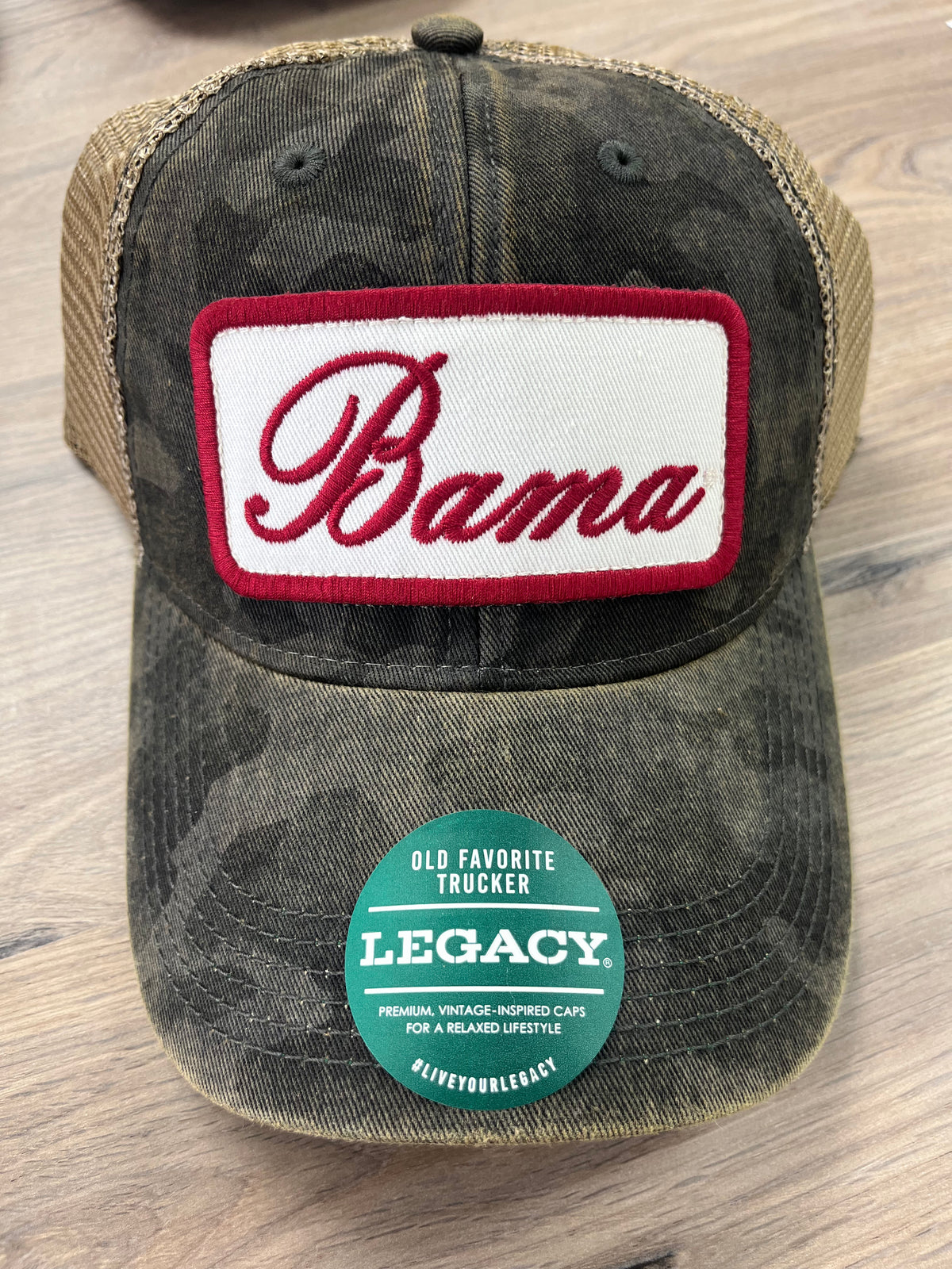 Legacy Script Bama Patch Hat