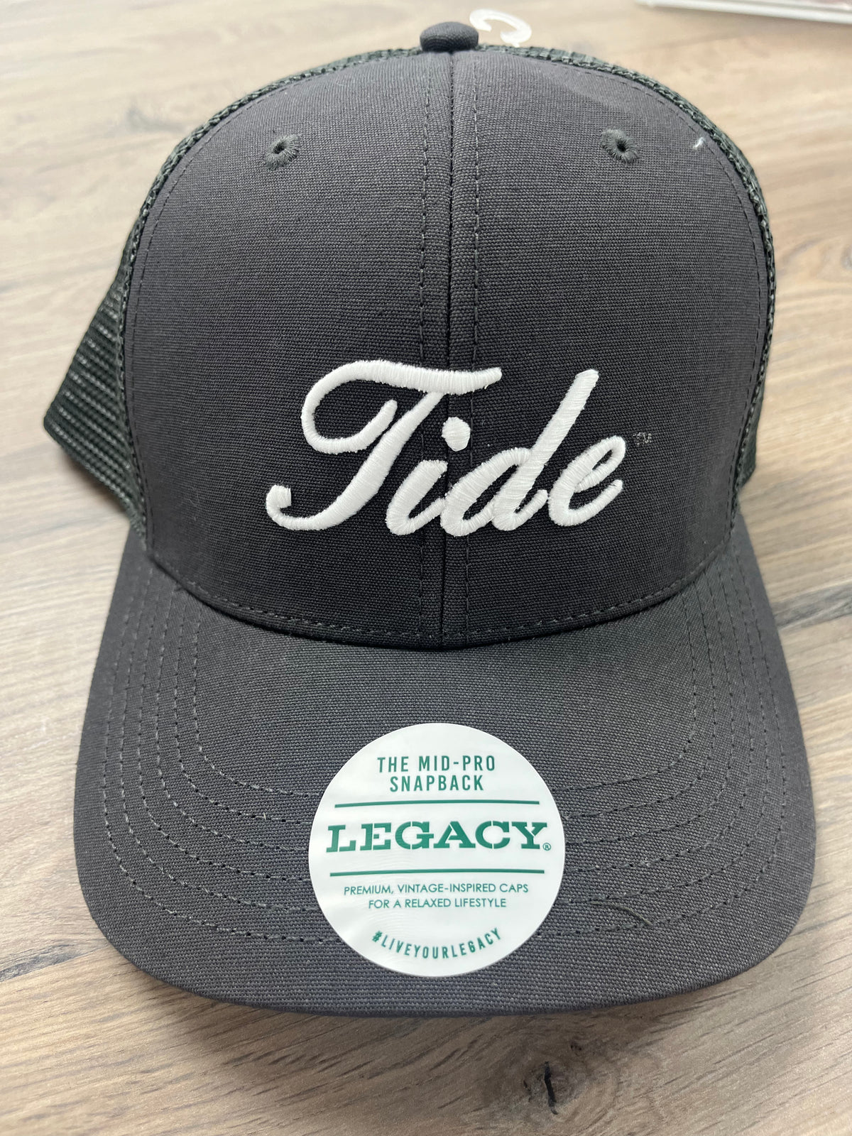 Legacy New Tide Script Trucker Hat