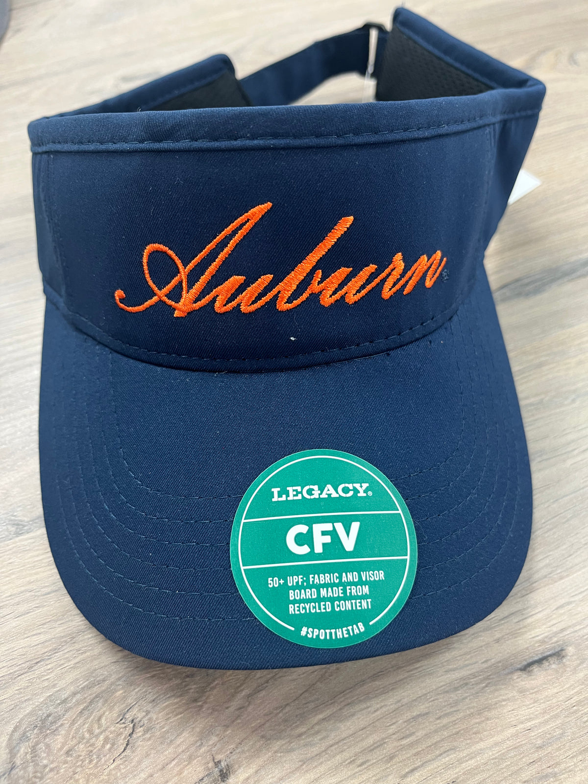 Legacy Auburn Script Visor