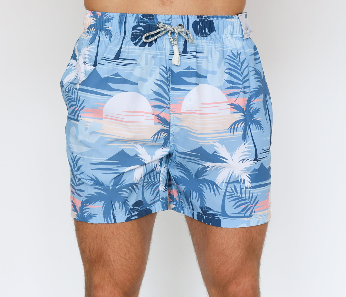 Vintage Summer Swim Shorts