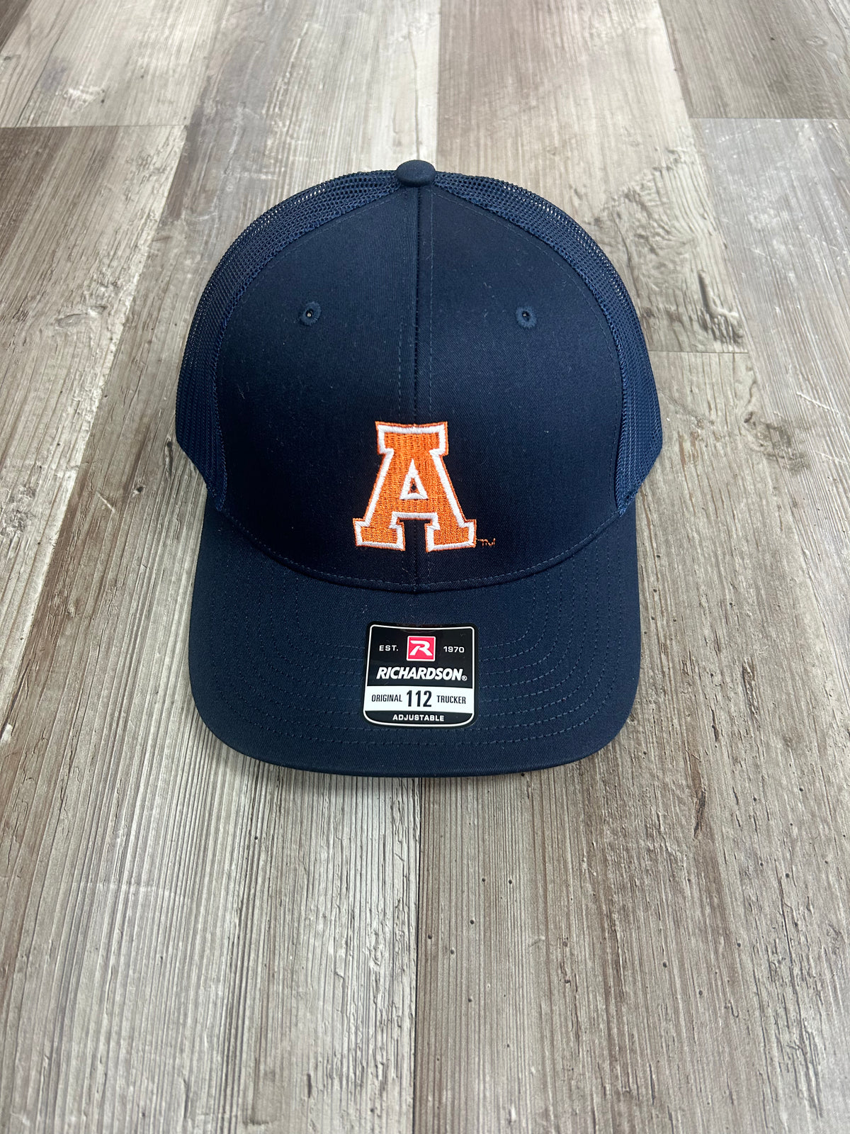 Scarlet Old School Auburn A Hat