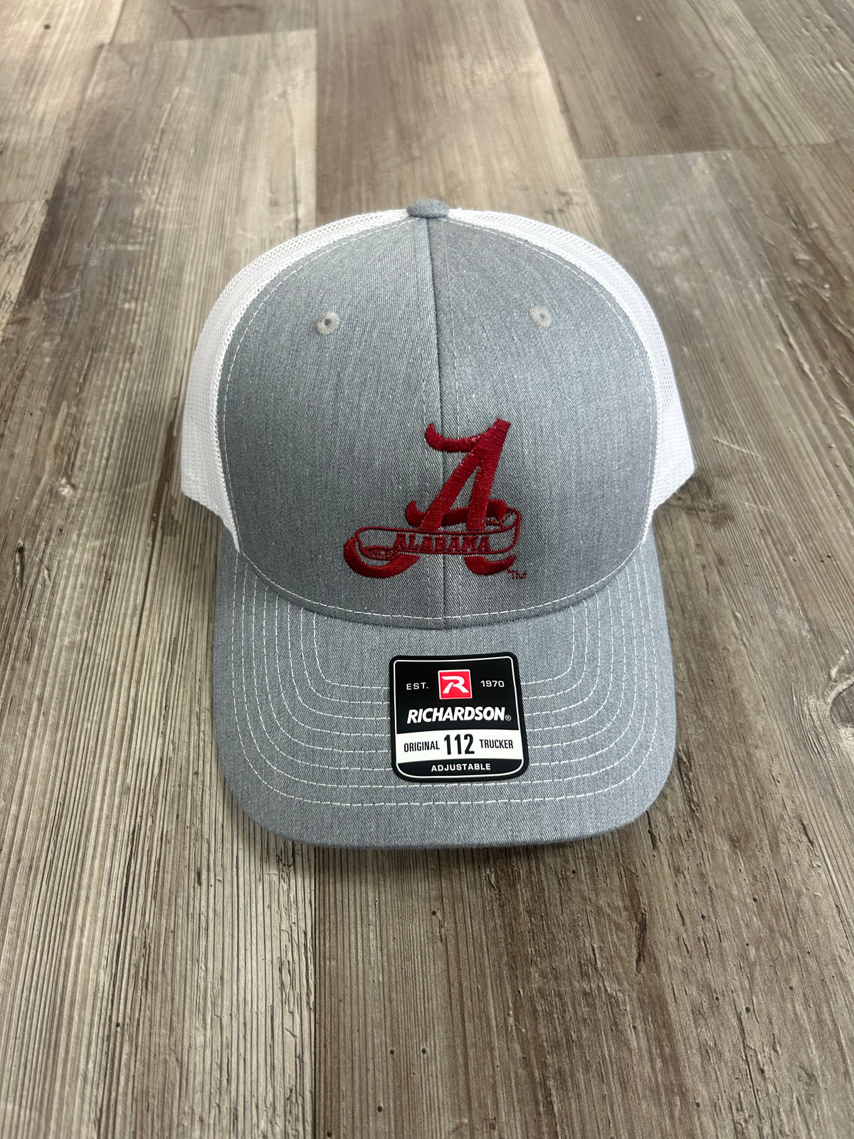 Scarlet Old School Alabama A Hat