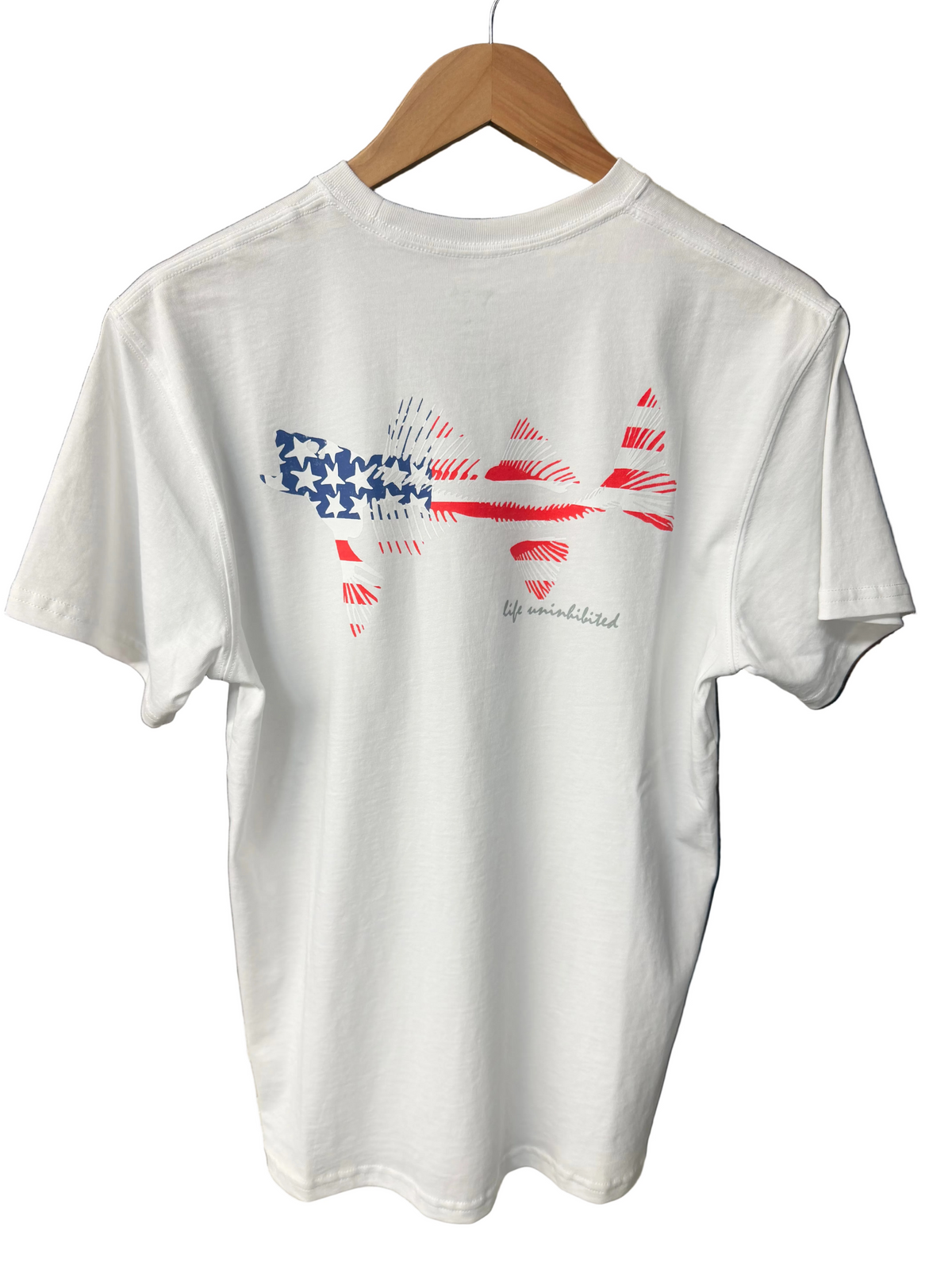 Coastal Cotton American Flag Tee