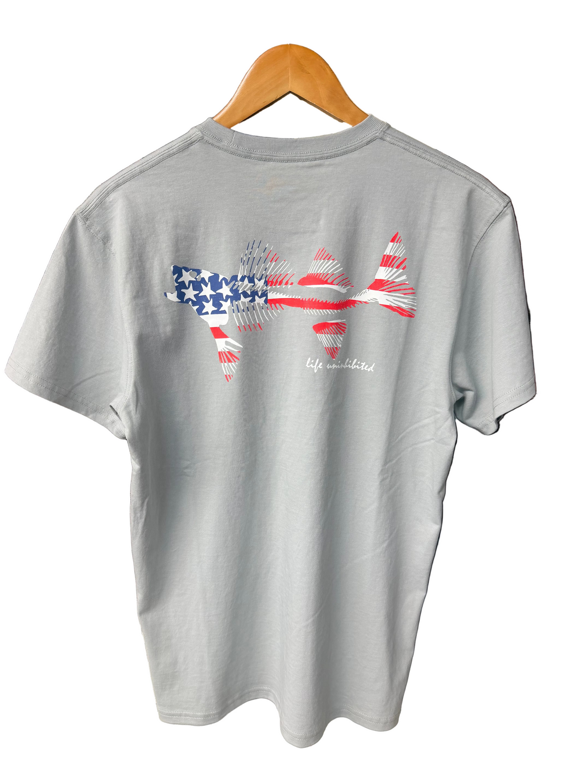 Coastal Cotton American Flag Tee