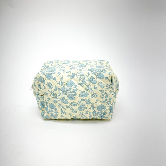 Faire Cotton Floral Large Cosmetic Bag