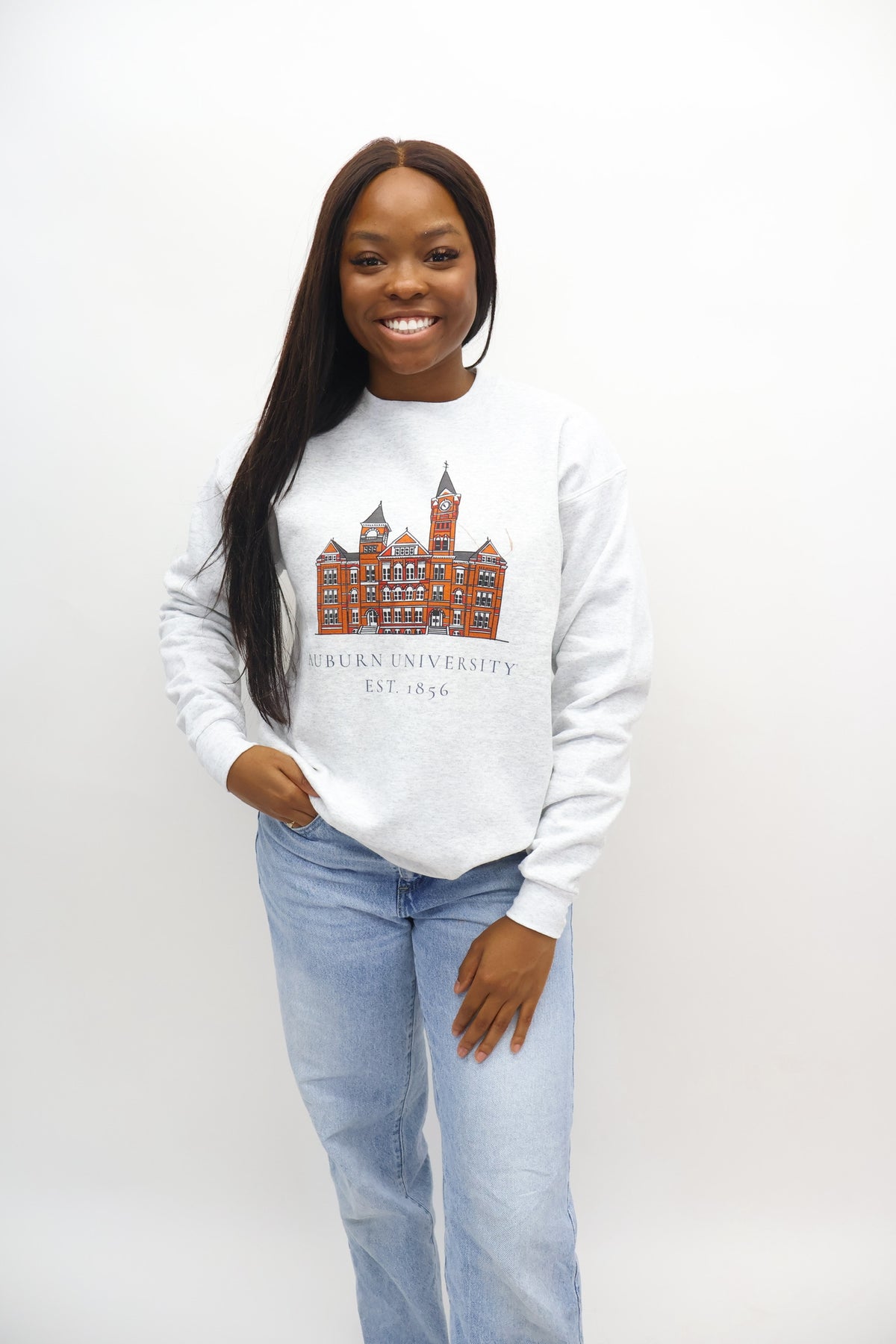 Scarlet Samford Hall 1856 Sweatshirt