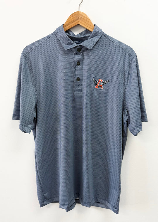 Cutter & Buck Pike Recycled Lattice Print Polo "Eagle A"