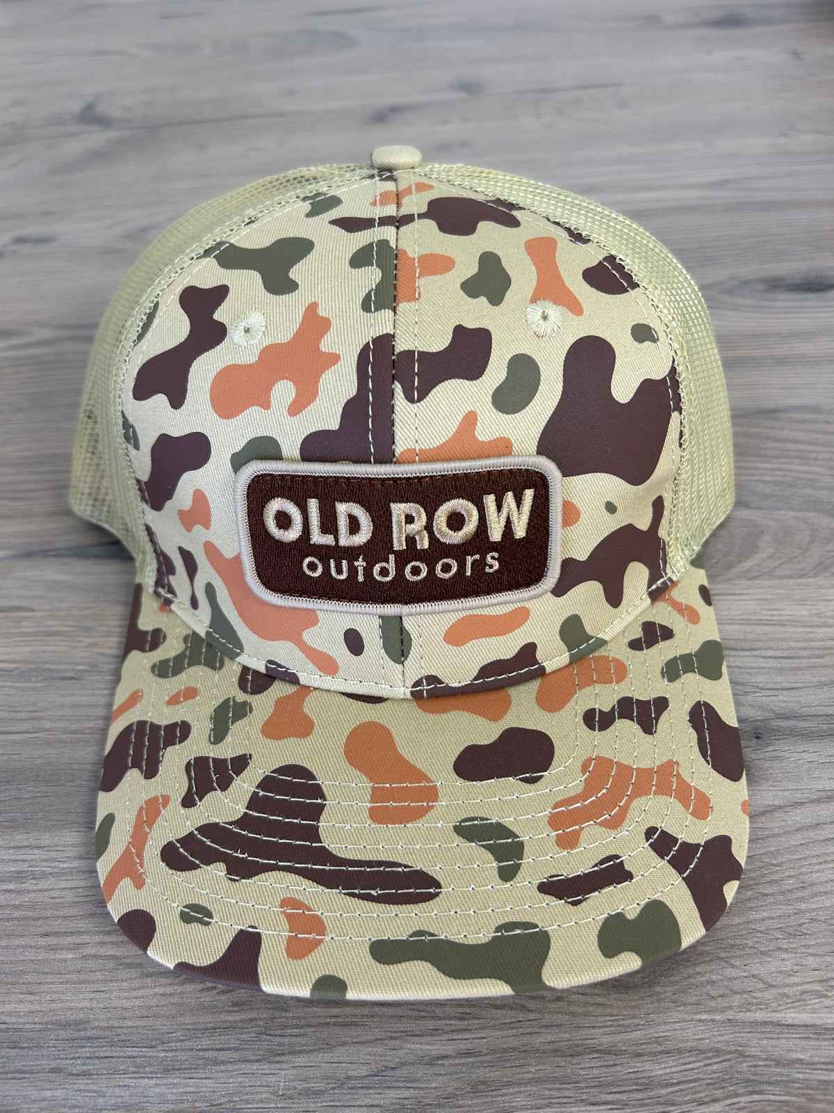 Old Row Outdoors Camo Trucker Hat