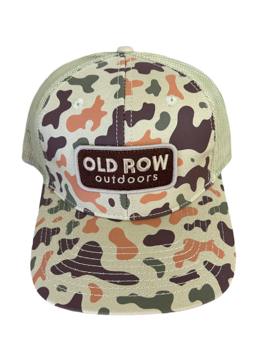 Old Row Outdoors Camo Trucker Hat