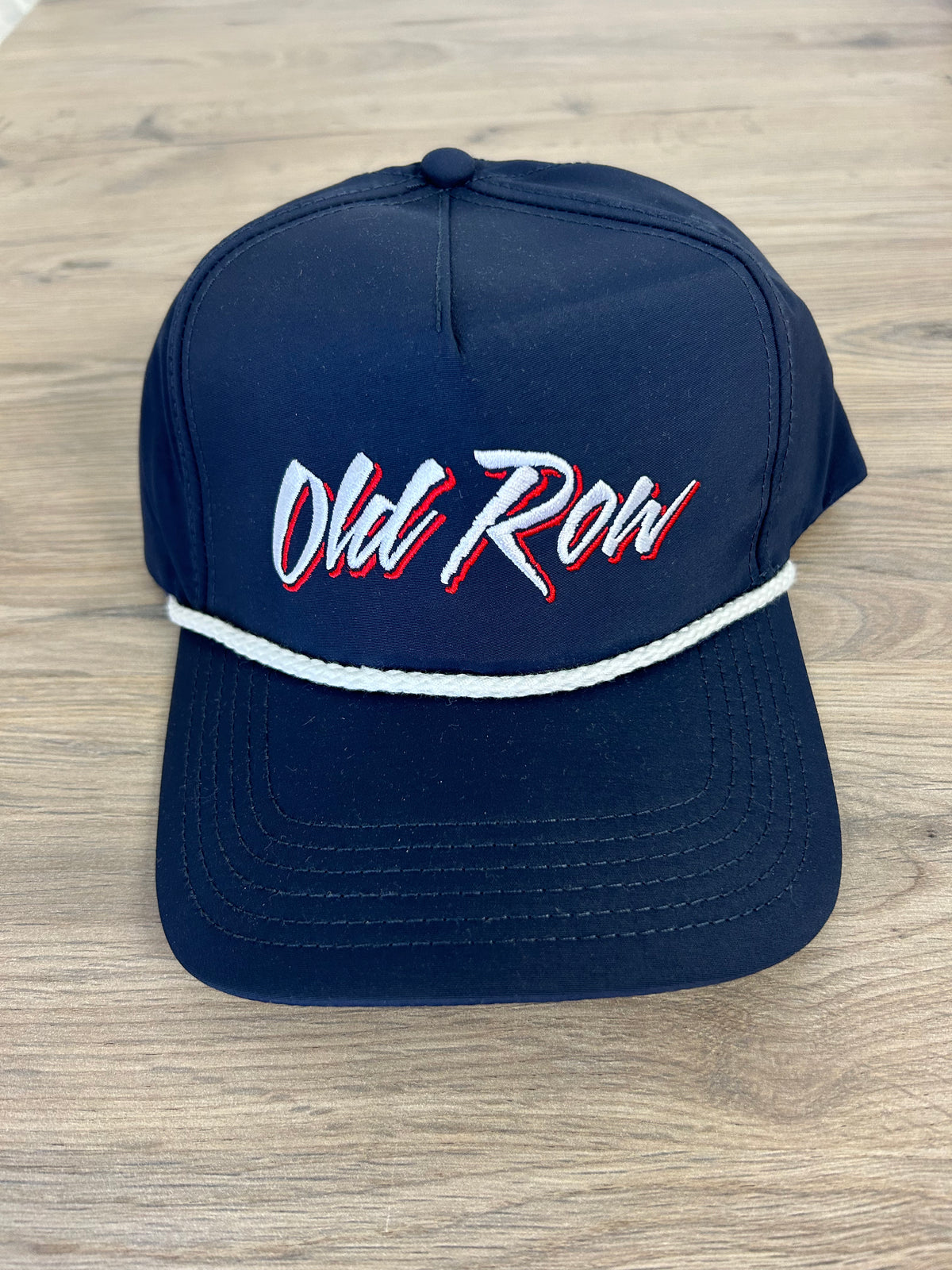 Old Row Script Nylon Rope Hat