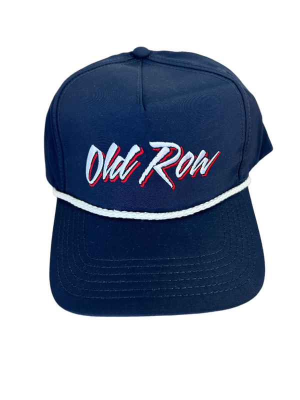 Old Row Script Nylon Rope Hat - Pants Store