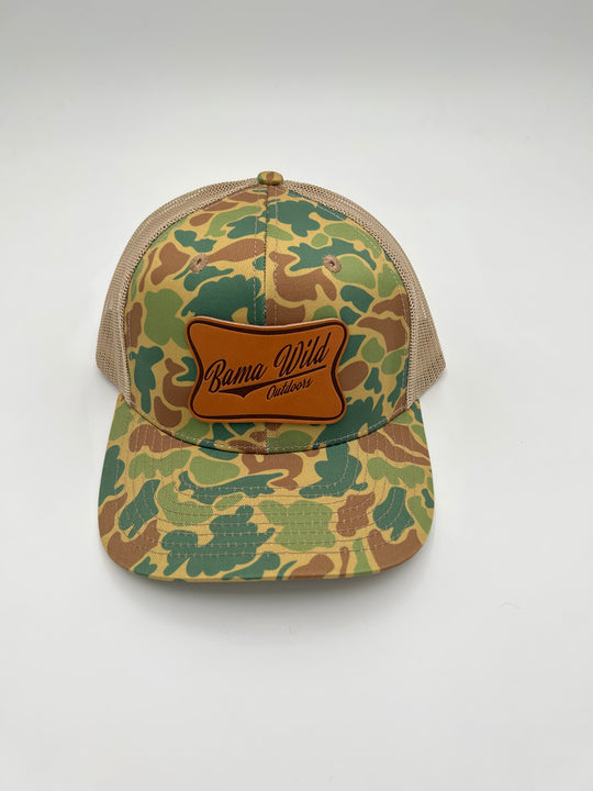 Bama Wild Leather Patch Hat