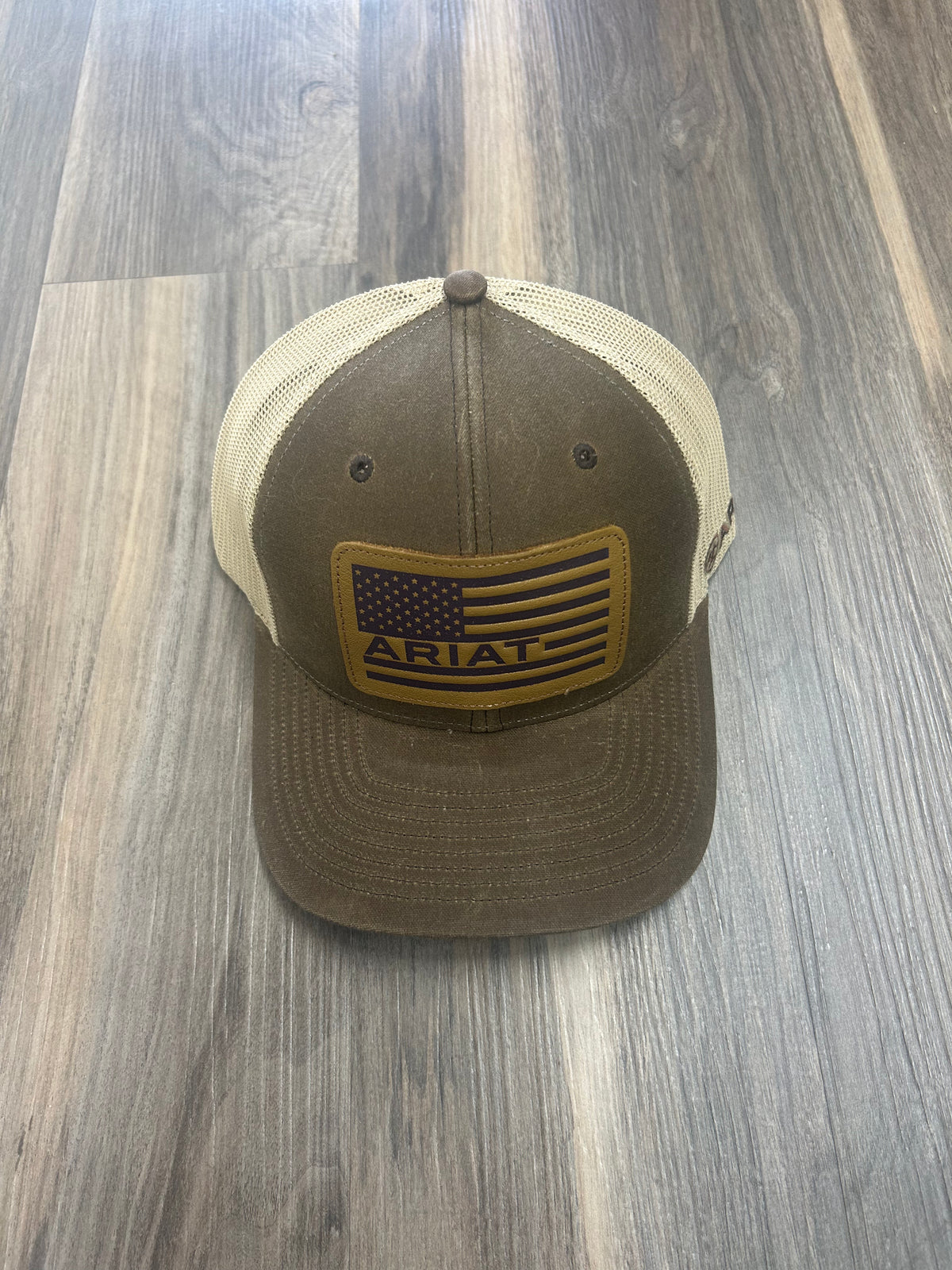 Ariat Embroidered Flag Hat