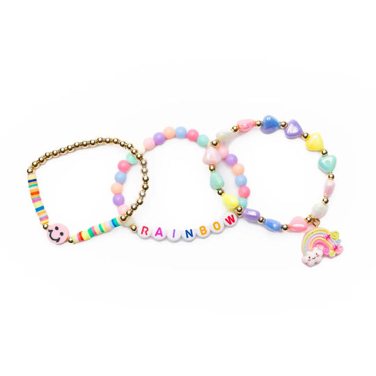 Rainbow Smiles Bracelet Set
