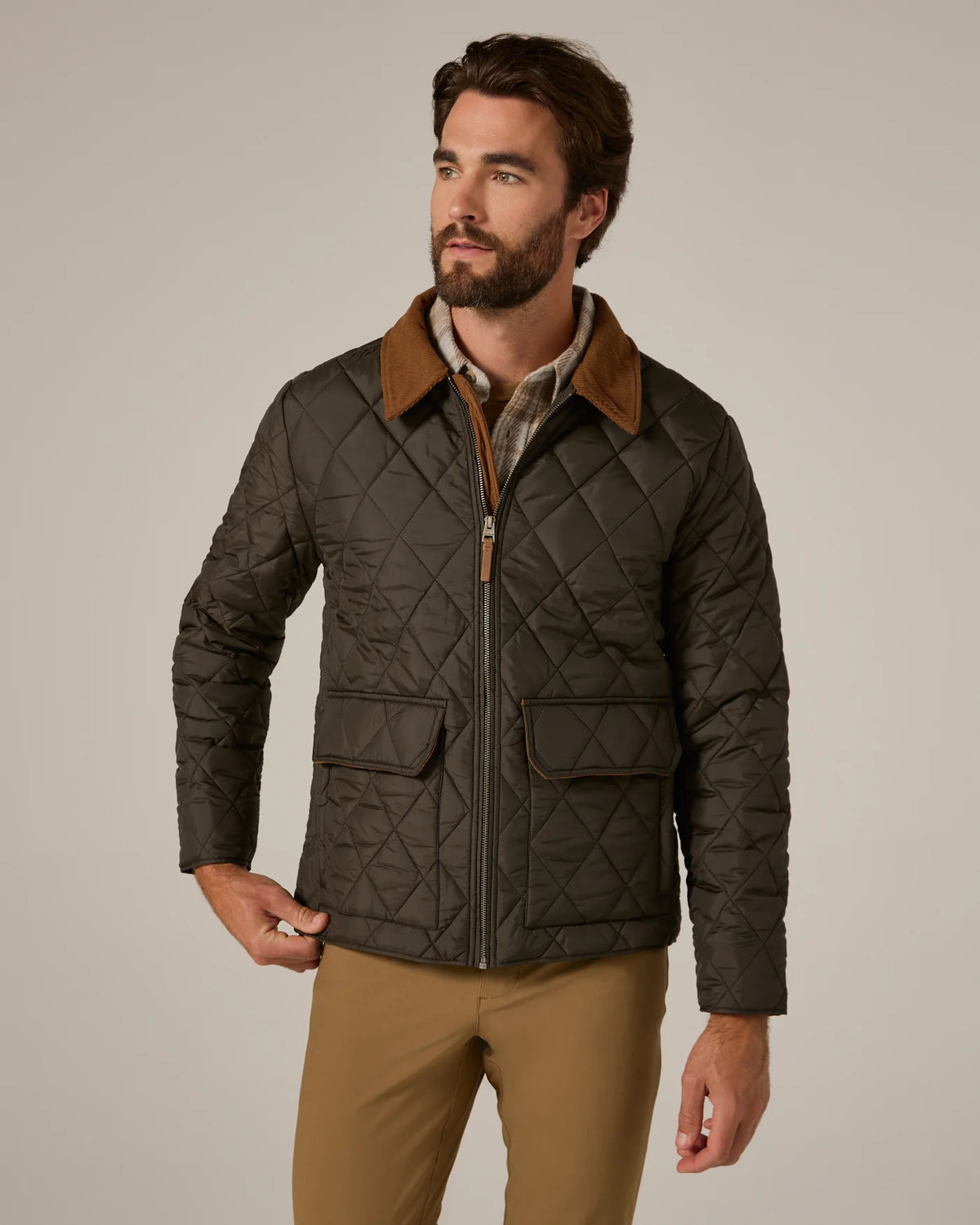 7 Diamonds Rushmore Quilted Jacket