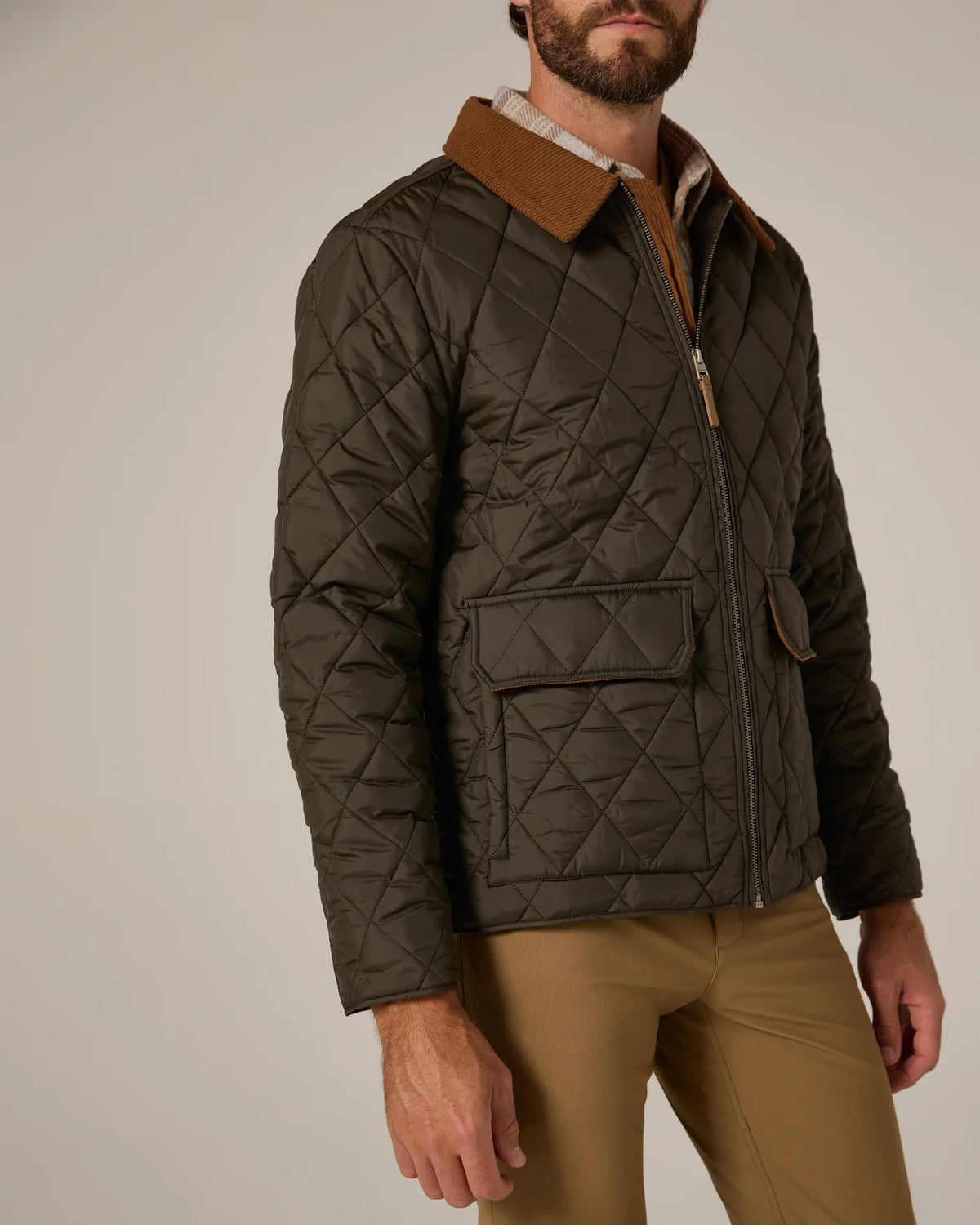 7 Diamonds Rushmore Quilted Jacket