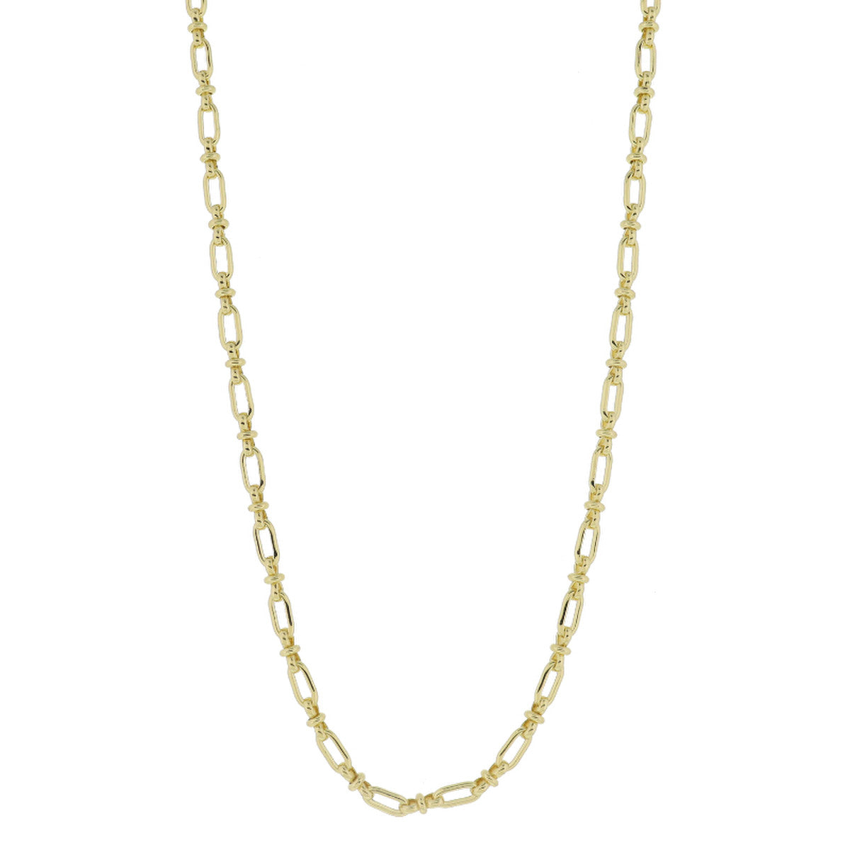 Jane Marie Paperclip w/Figure 8 Linked Necklace