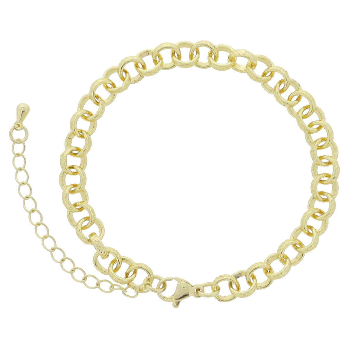 Jane Marie Rolo Chain 7&quot; Bracelet