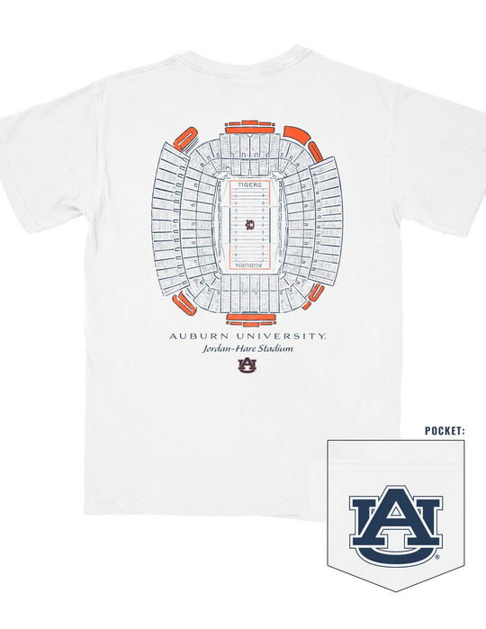 Jordan-Hare Blueprint Tee