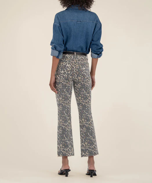 Kut Kelsey High Rise Ankle Flare Jean