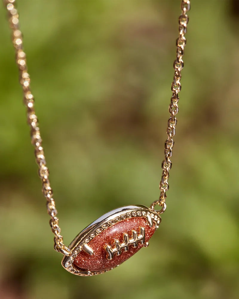 Kendra Scott Football Necklace