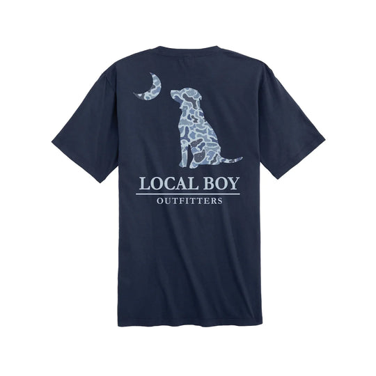 Boys' Local Boy Distressed Dog & Moon Tee