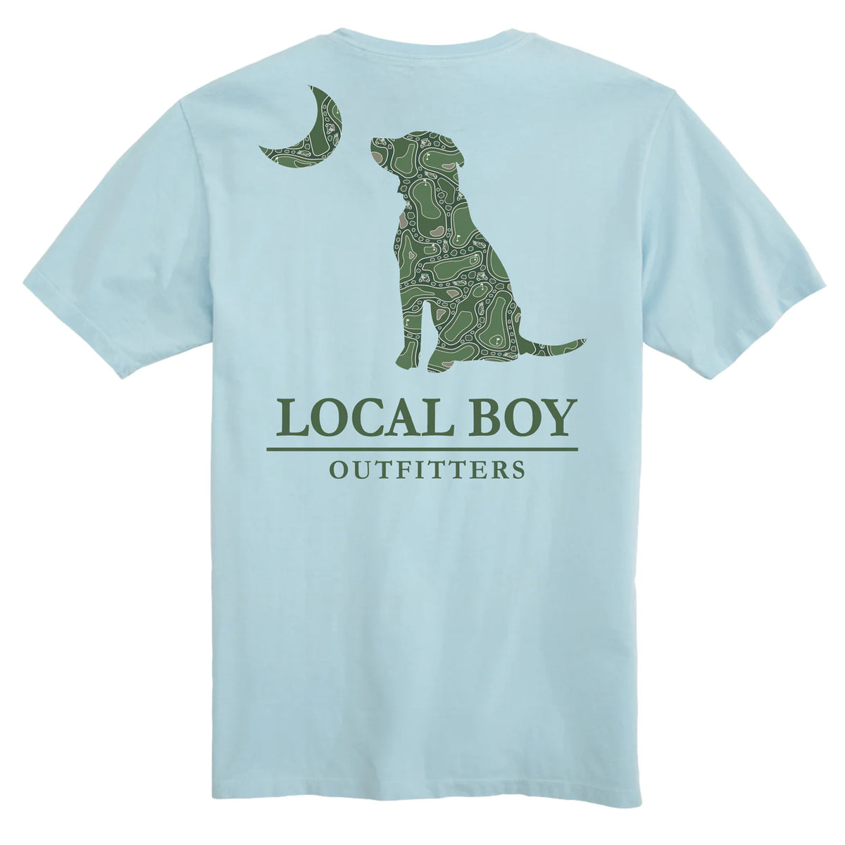 Local Boy Par 3 Dog & Moon Tee