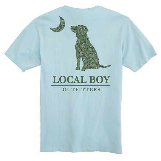 Local Boy Par 3 Dog & Moon Tee