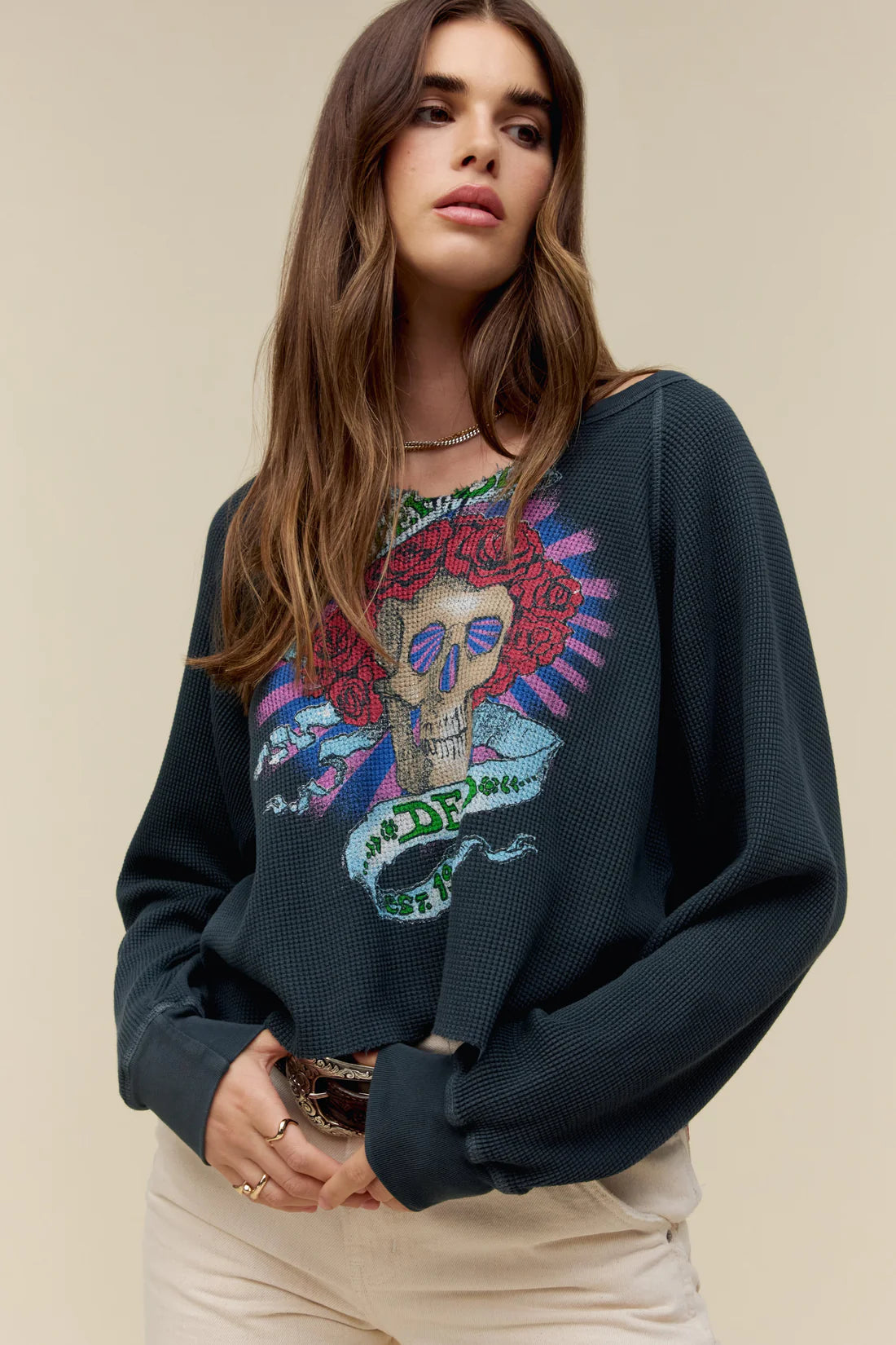 Daydreamer Grateful Dead Love Will See You Through L/S Thermal