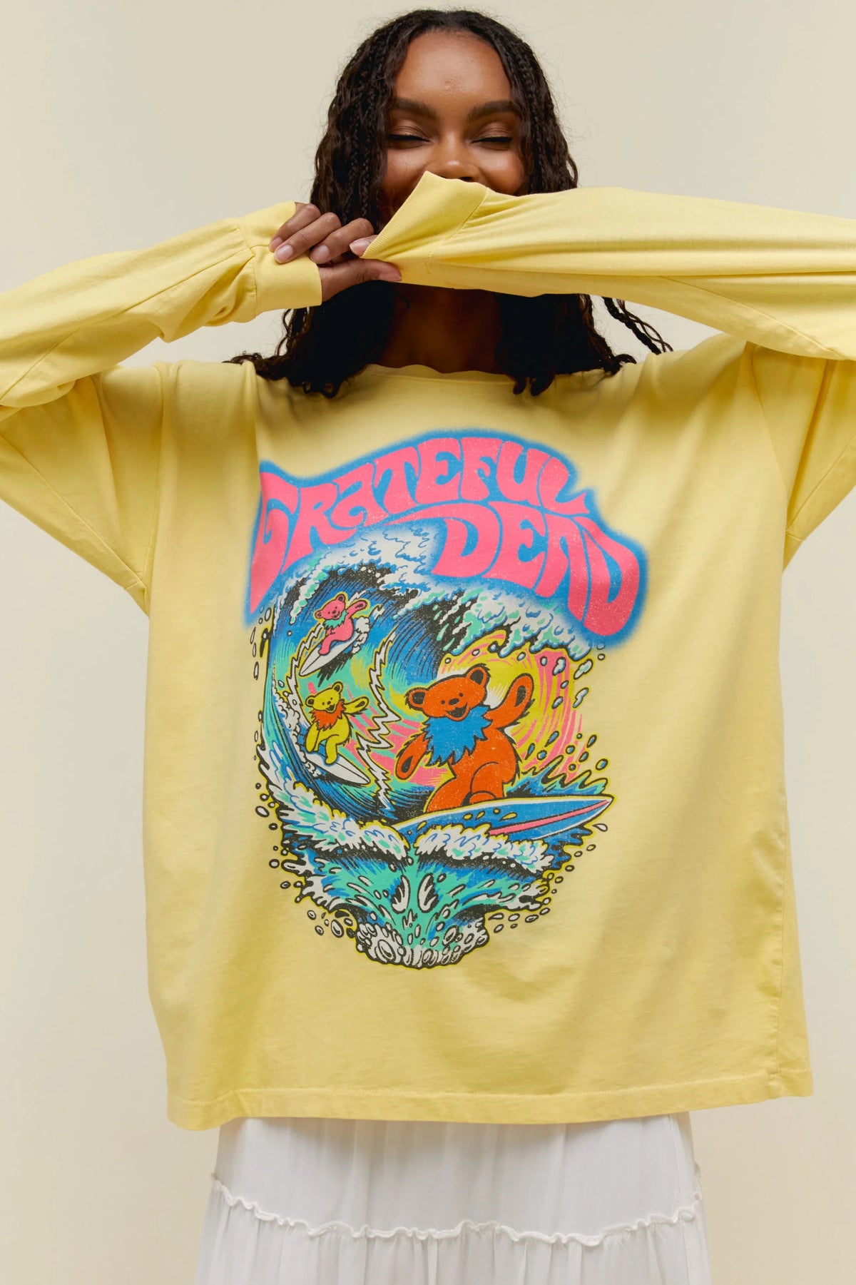 Daydreamer Grateful Dead Surfing Bears L/S