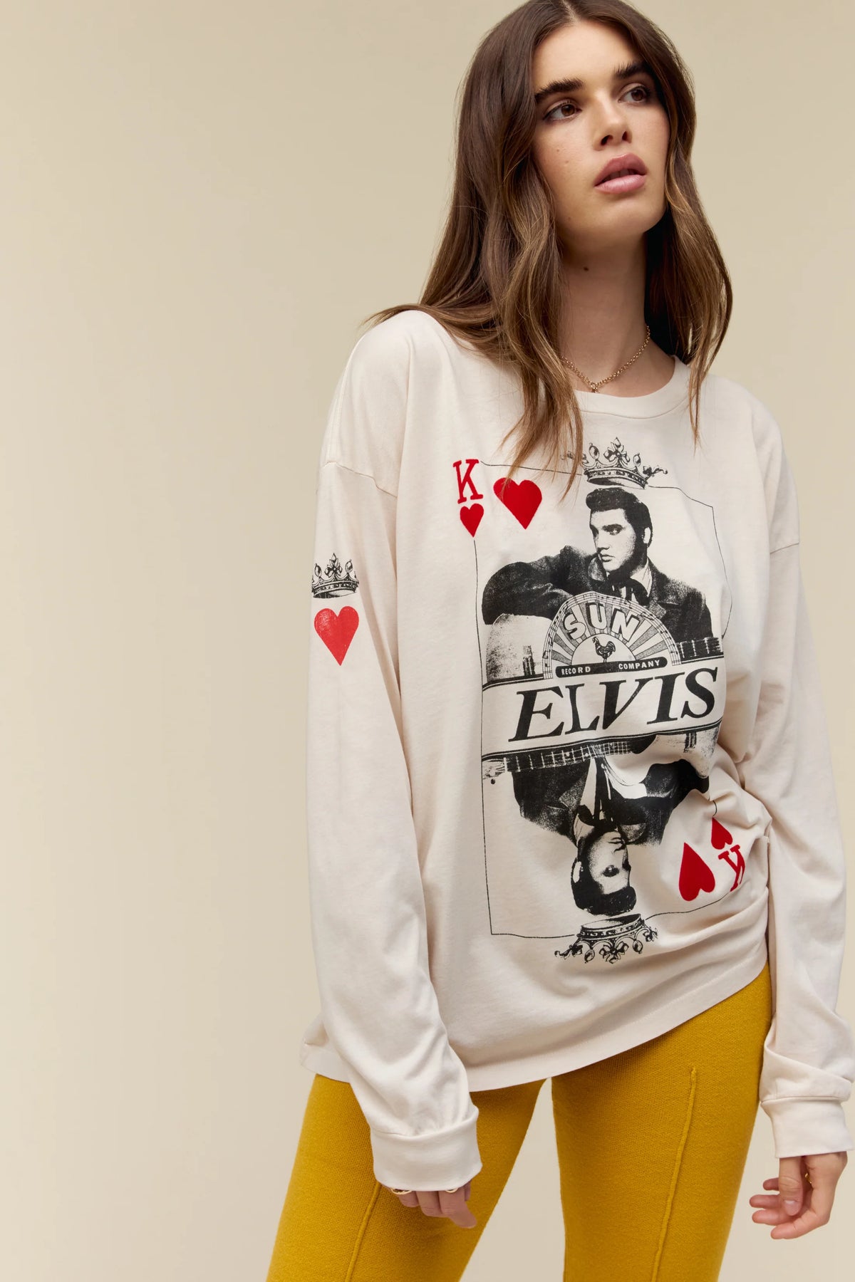 Daydreamer Sun Records X Elvis King Of Hearts L/S