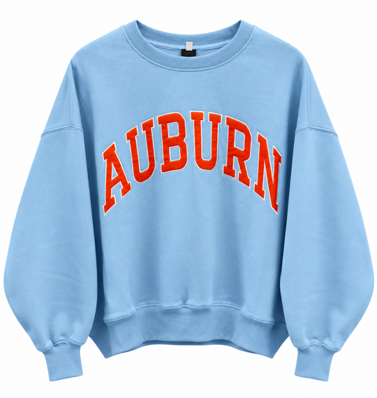 Scarlet & Gold Olivia Crewneck Auburn