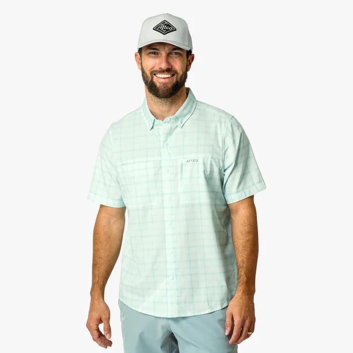 Aftco Seabreeze Tech Button Down Shirt