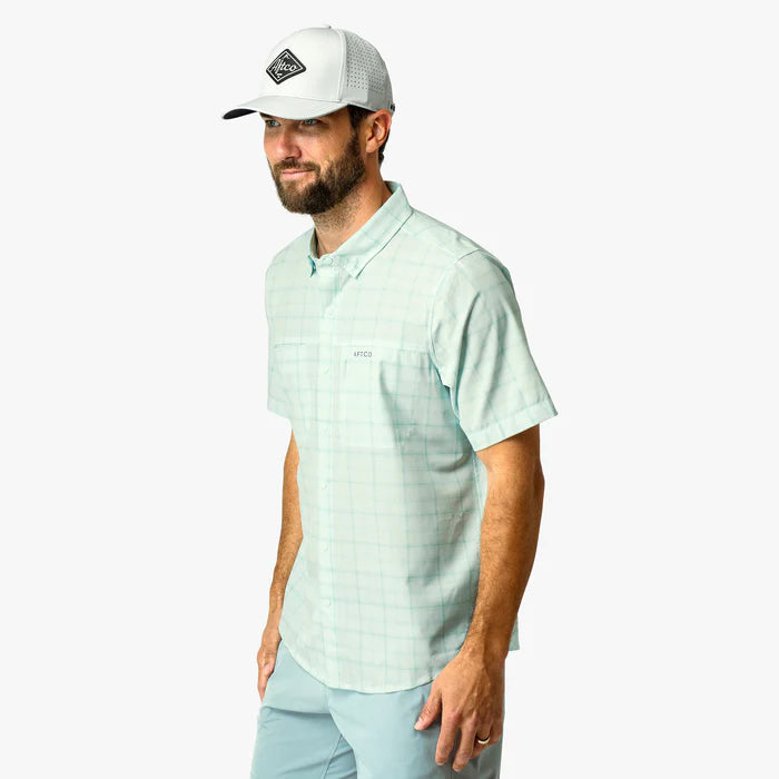 Aftco Seabreeze Tech Button Down Shirt